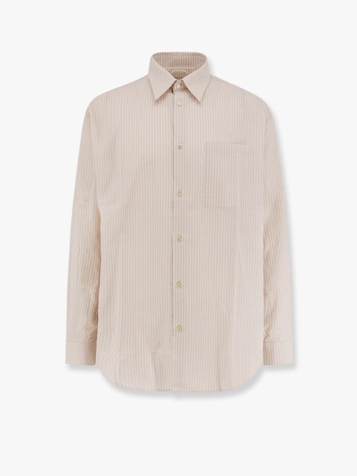 Laneus Cotton Striped Shirt