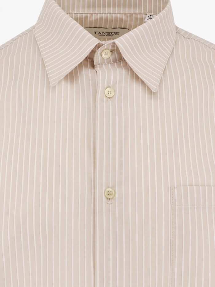 Laneus Cotton Striped Shirt