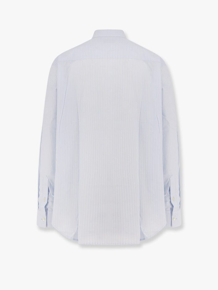 Laneus Cotton Striped Shirt