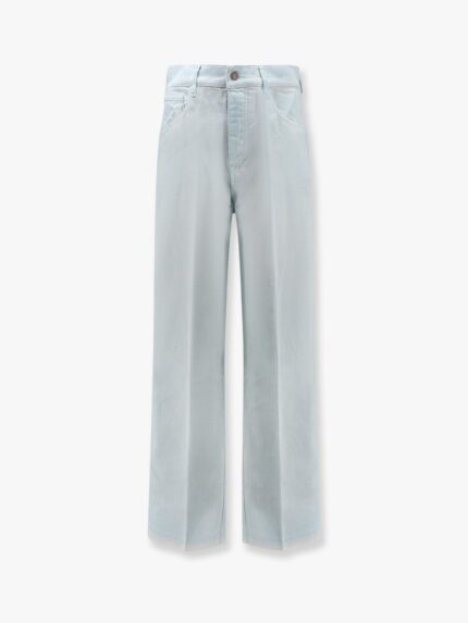 Laneus Denim Trouser With Rewashed Effect