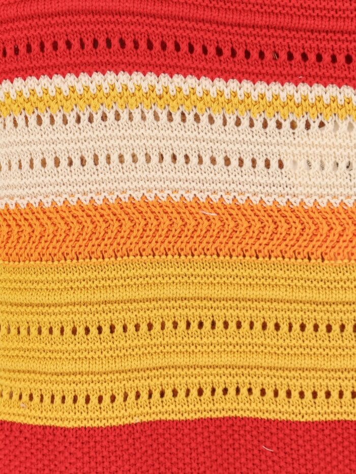 Laneus Multicolor Cotton Dress