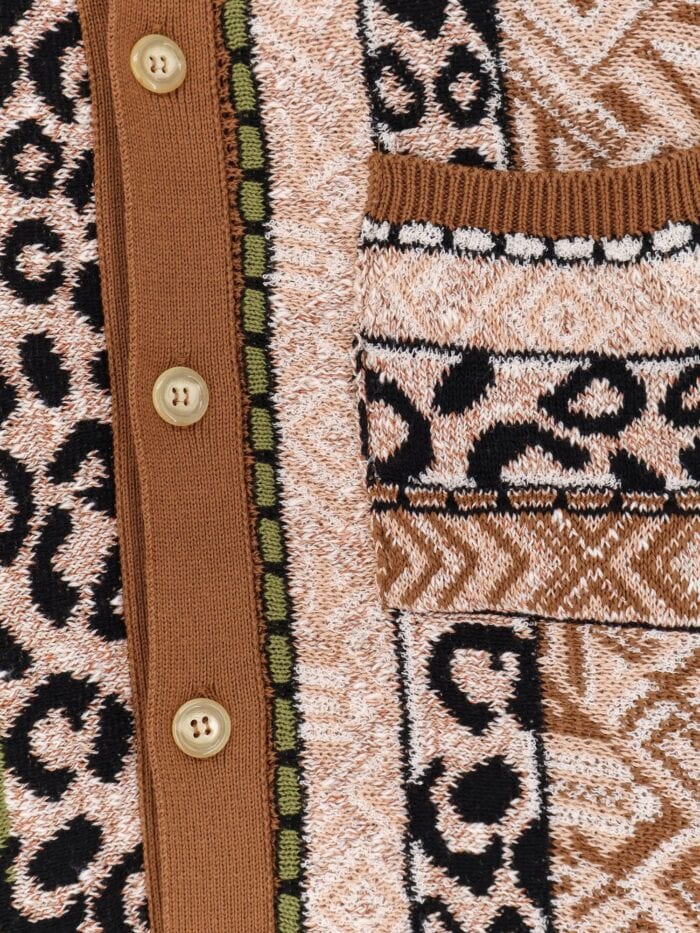 Laneus Multicolor Knitted Shirt