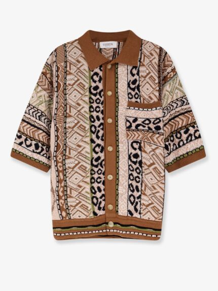 Laneus Multicolor Knitted Shirt