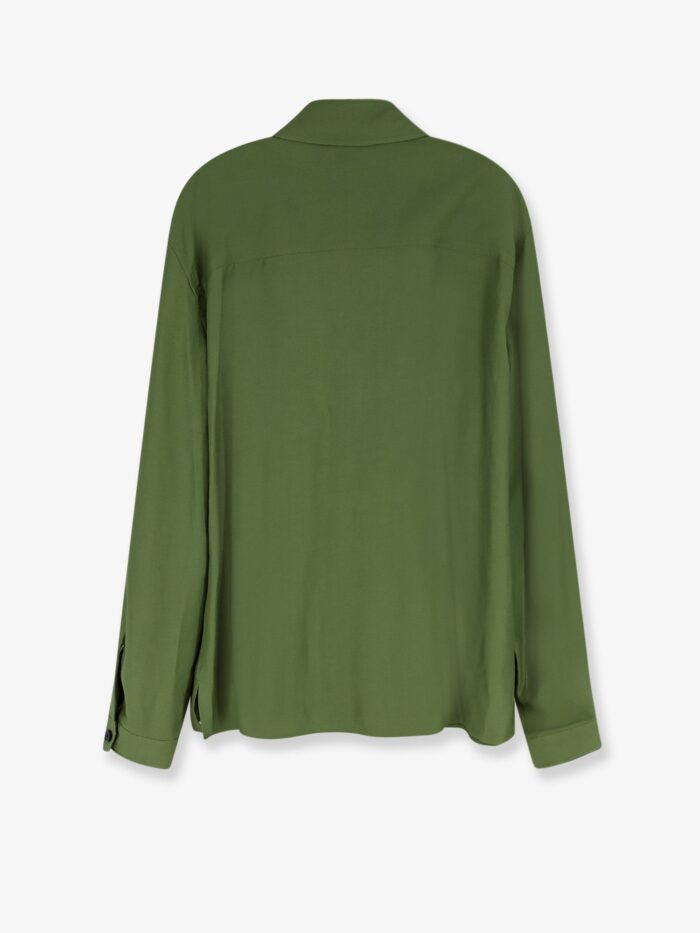 Laneus Viscose And Linen Shirt