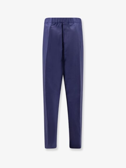 Laneus Viscose And Linen Trousers