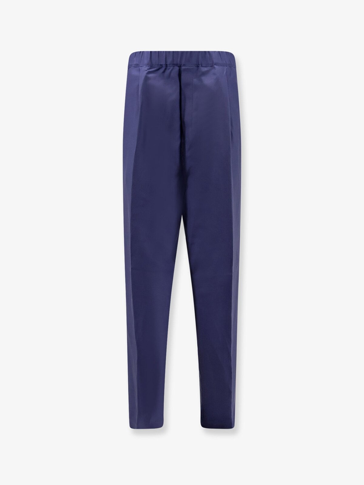 Laneus Viscose And Linen Trousers