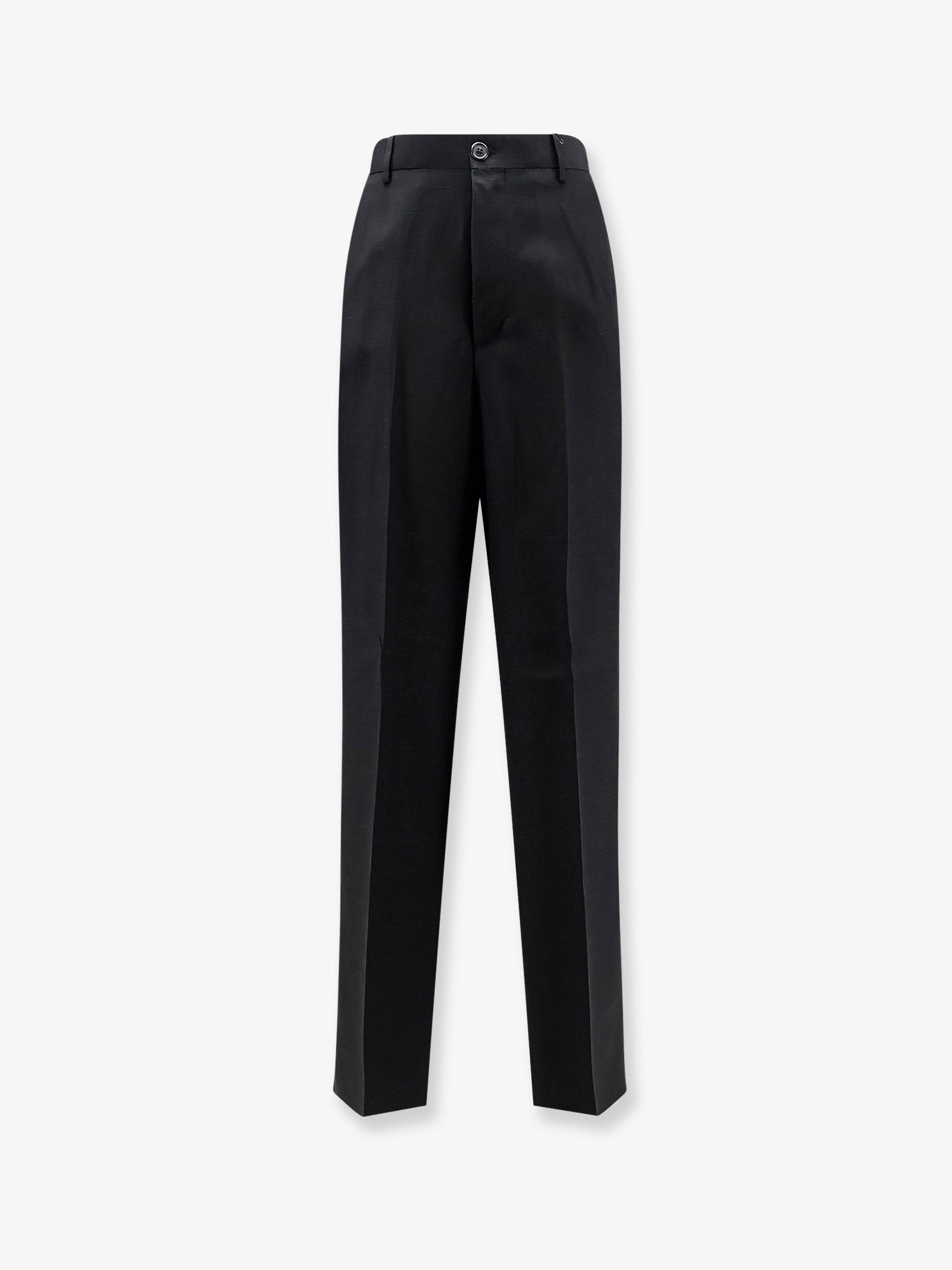 Laneus Viscose And Linen Trousers