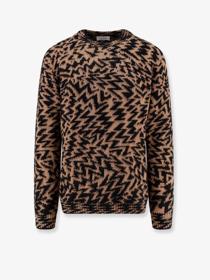 laneus wool blend sweater Laneus Wool Blend Sweater