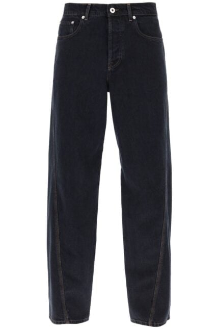 Lanvin Baggy Jeans With Twisted Seams