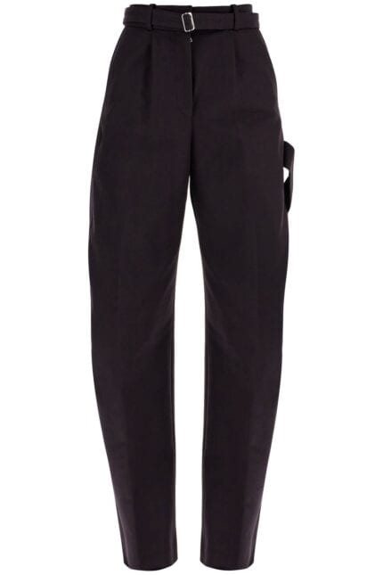 LANVIN Balloon Canvas Pants For A