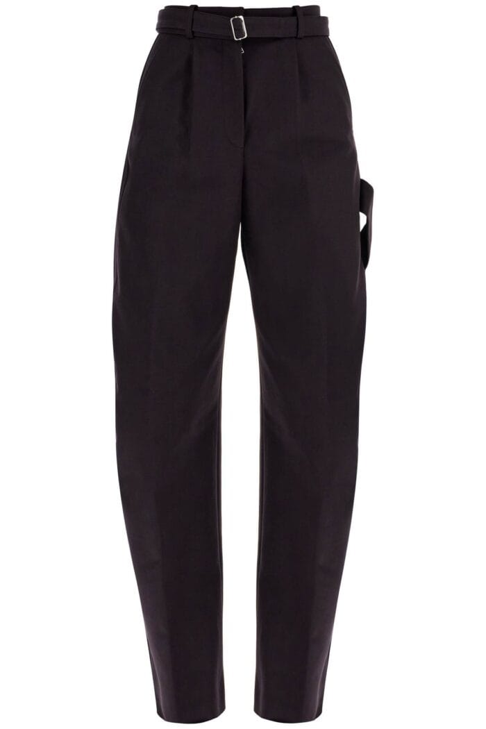 LANVIN Balloon Canvas Pants For A