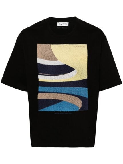 LANVIN Embroidered Oversize T-shirt