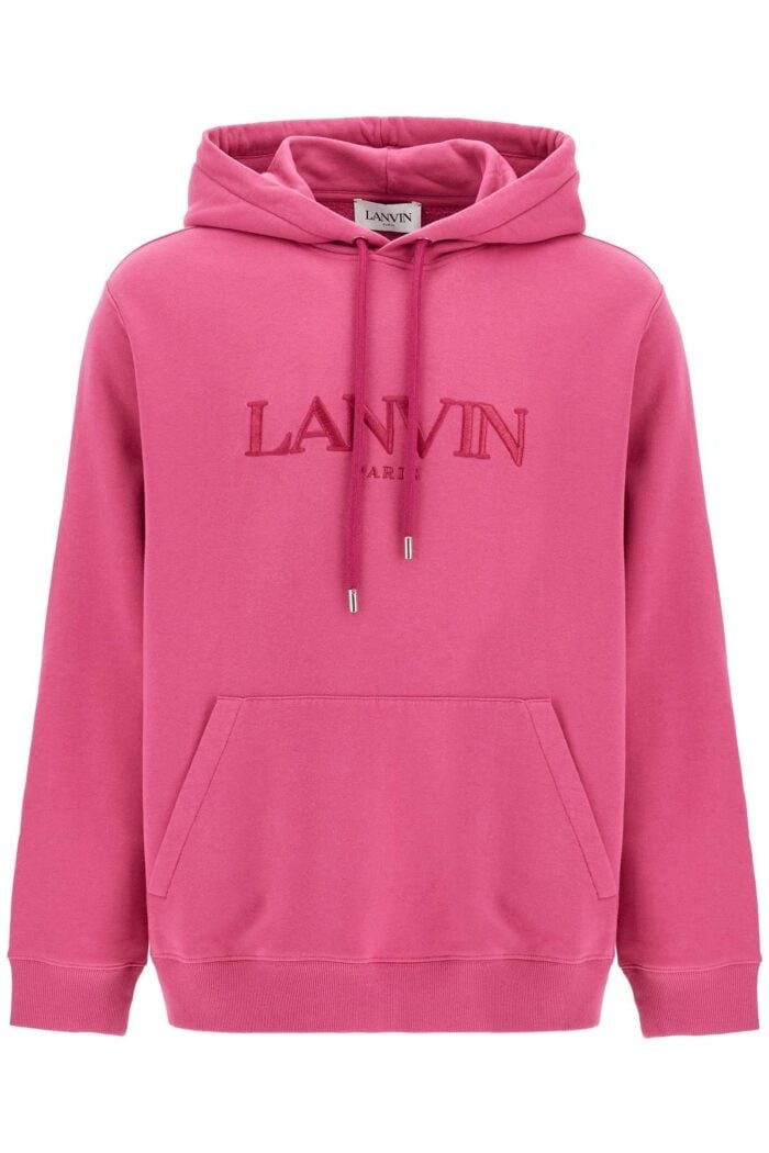 LANVIN Hooded Sweatshirt With Embroidered Logo