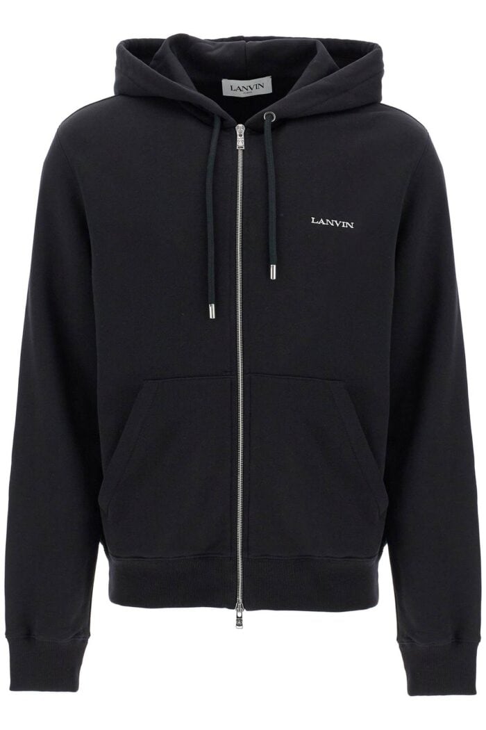 LANVIN Hooded Sweatshirt With Zipper