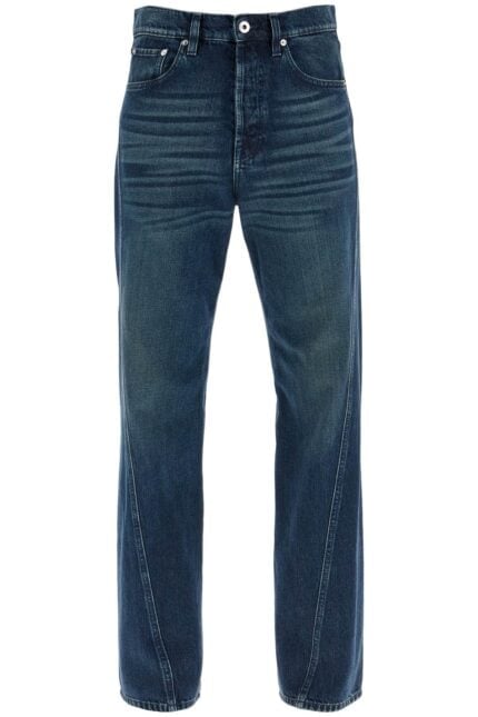 LANVIN Jeans With Twisted Seams