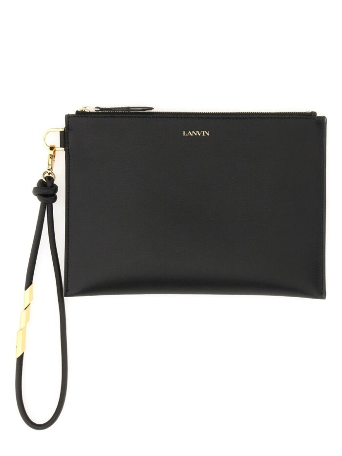 Lanvin LEATHER CLUTCH