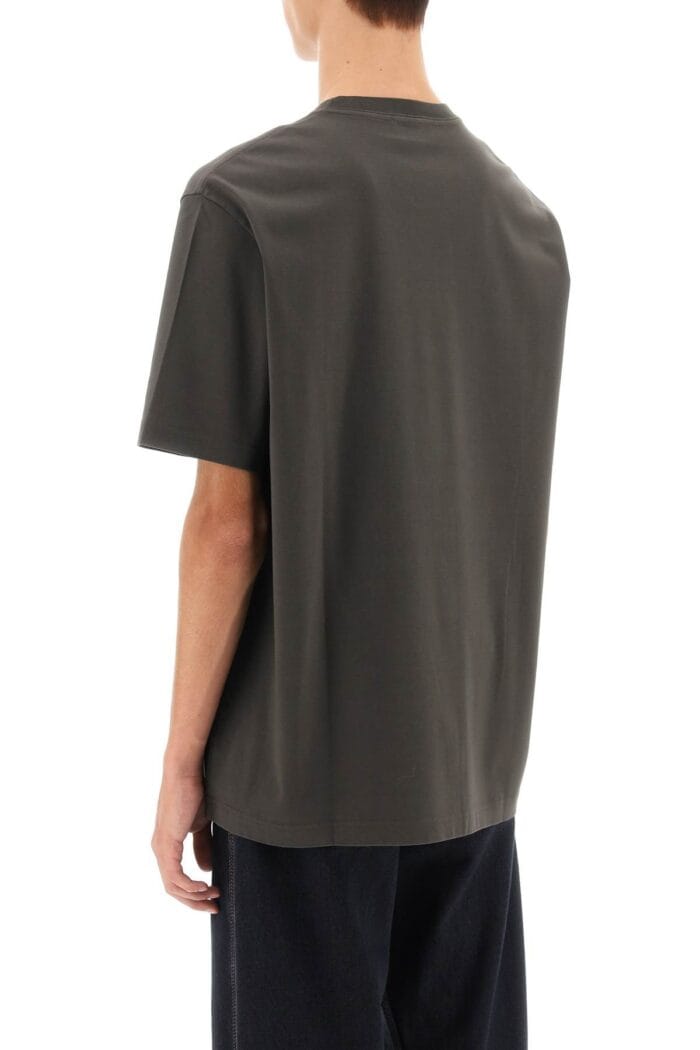 Lanvin Oversize T-shirt With Logo Lettering