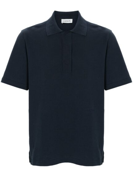 LANVIN Short-sleeve Cotton Polo Shirt