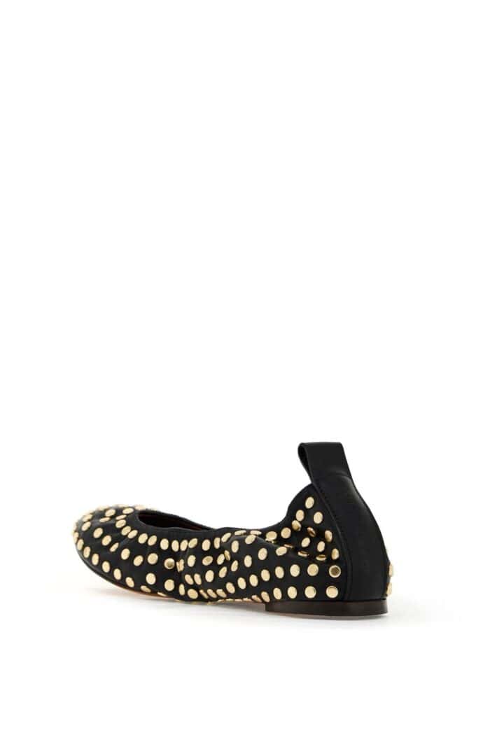 LANVIN Studded Ballet Flats