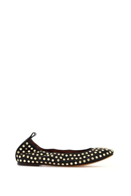 LANVIN Studded Ballet Flats