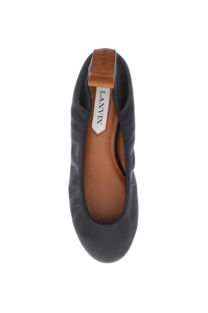 Lanvin The Leather Ballerina Flat