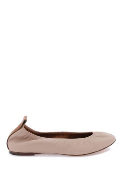 Lanvin The Leather Ballerina Flat