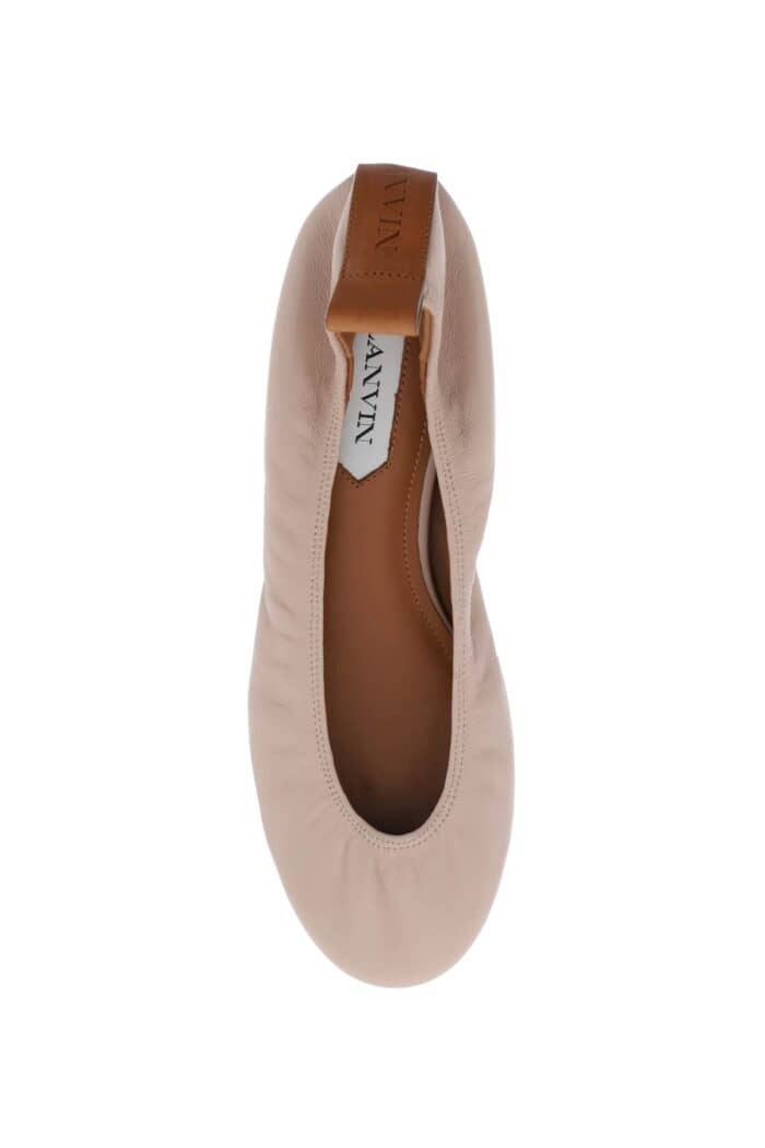 Lanvin The Leather Ballerina Flat