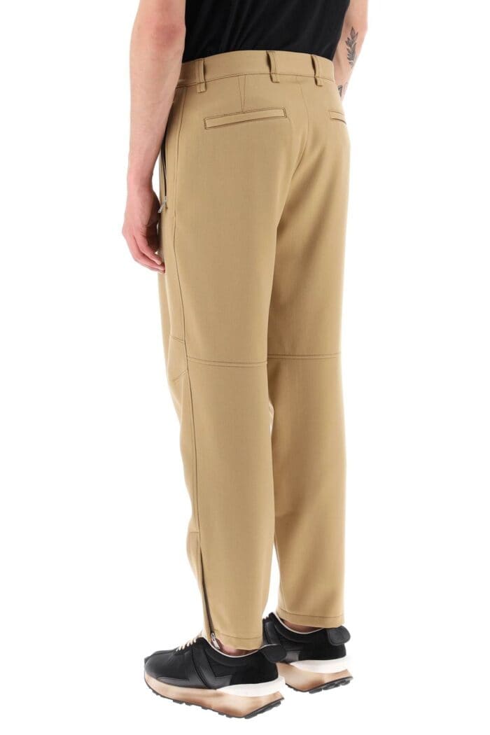 Lanvin Wool Biker Pants