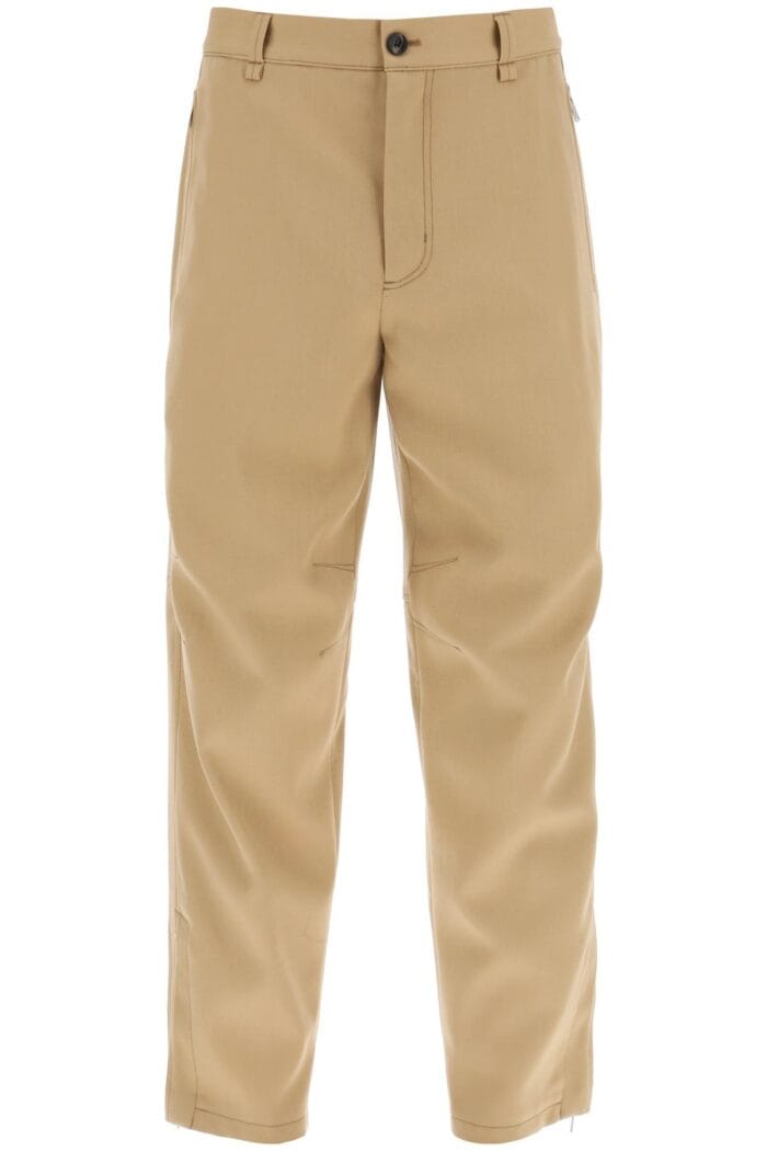 Lanvin Wool Biker Pants