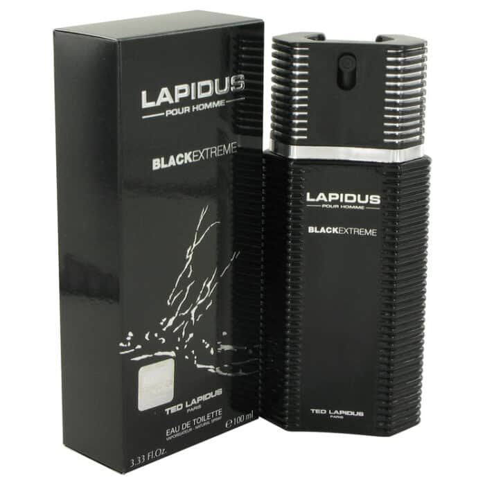 Lapidus Black Extreme By Ted Lapidus - Eau De Toilette Spray 3.4 Oz