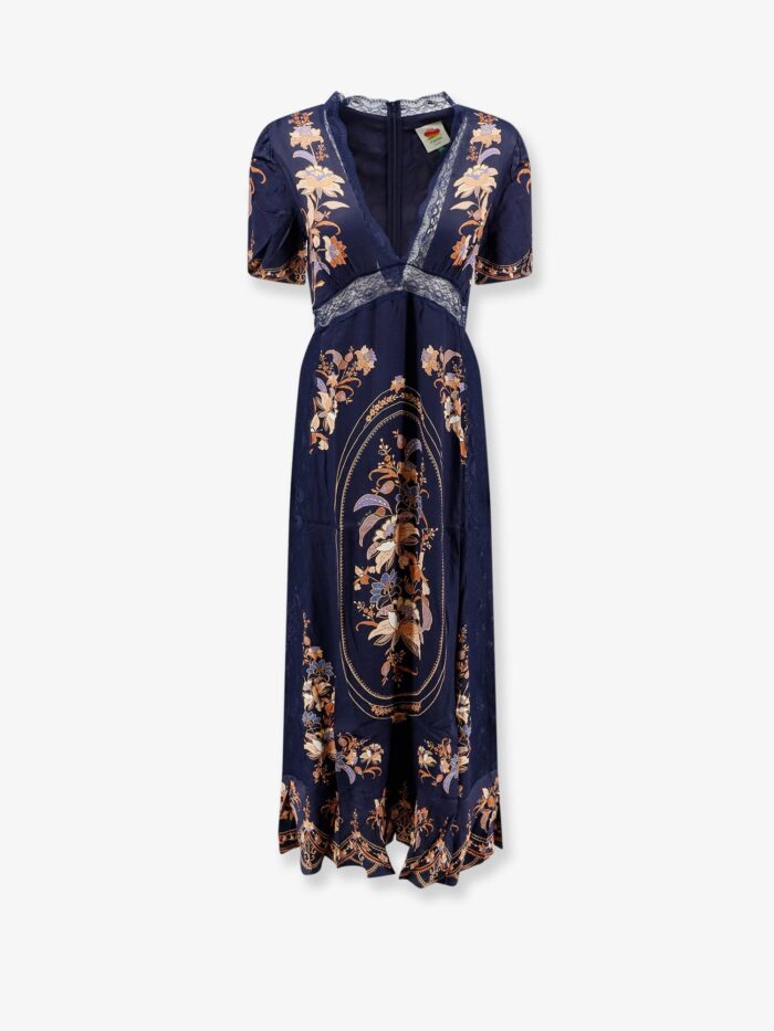 farm rio lara viscose long dress FARM RIO Lara Viscose Long Dress