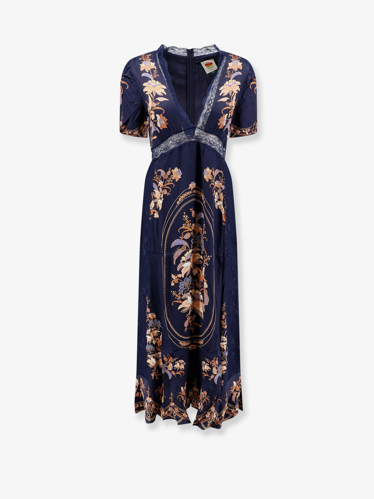FARM RIO Lara Viscose Long Dress