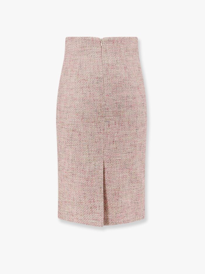 Lardini Blainef Multicolor Tweed Skirt