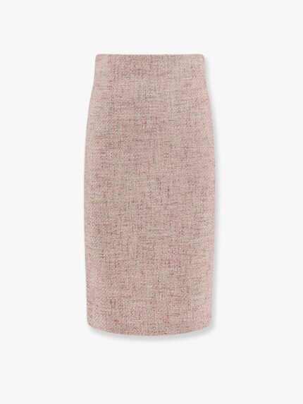 Lardini Blainef Multicolor Tweed Skirt