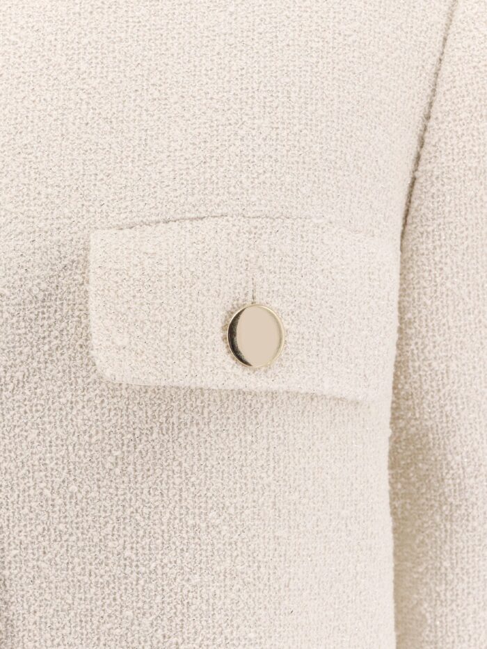 Lardini Blazer With Metal Buttons And Lurex Effect