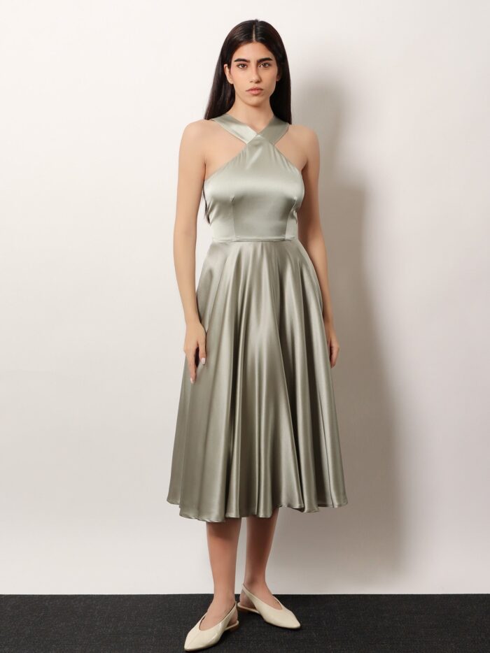 Lardini Cristian Silk Dress