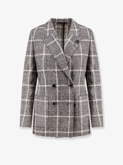 Lardini Doriane Wool And Baby Alpaca Blazer
