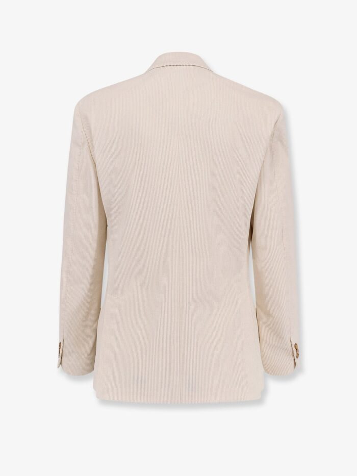 Lardini Double-breasted Corduroy Blazer