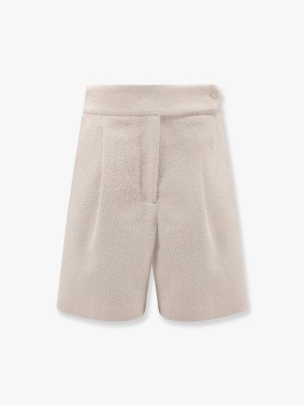 Lardini Fabric Shorts With Lurex Effect