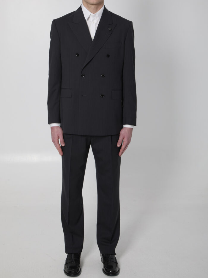 Lardini Feeling double-breasted suit