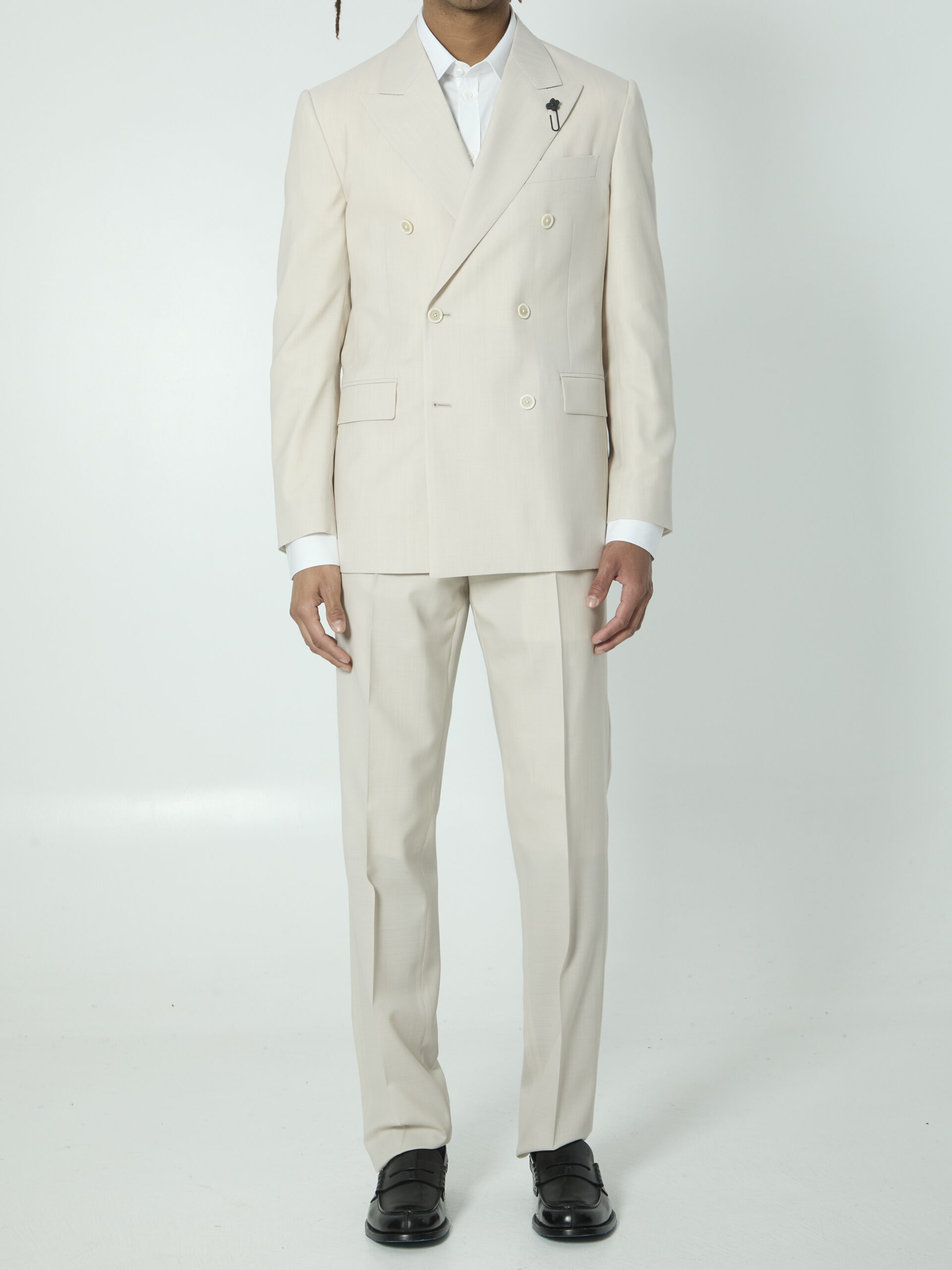 Lardini Feeling double-breasted suit