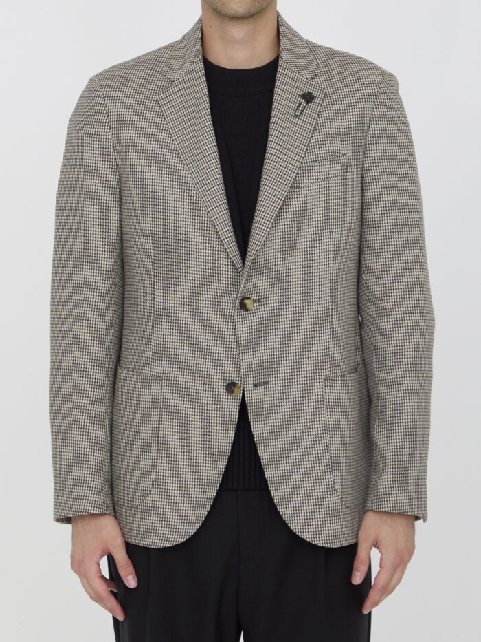 Lardini Houndstooth jacket