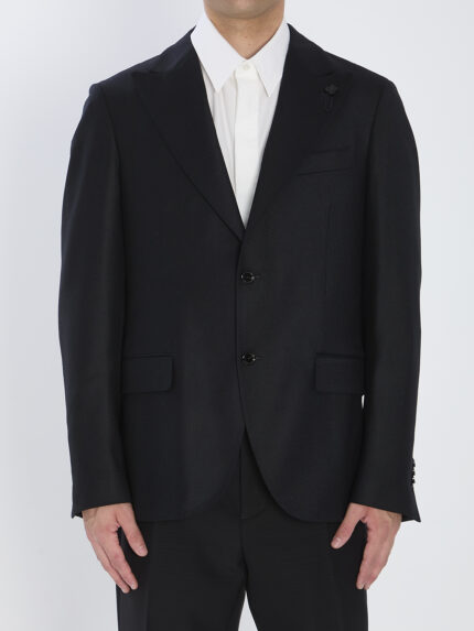 Lardini Jacket in pure virgin wool and cashmere