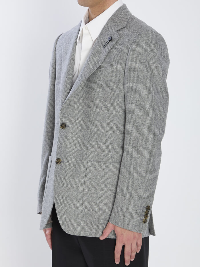 Lardini Jacket in virgin wool and cashmere