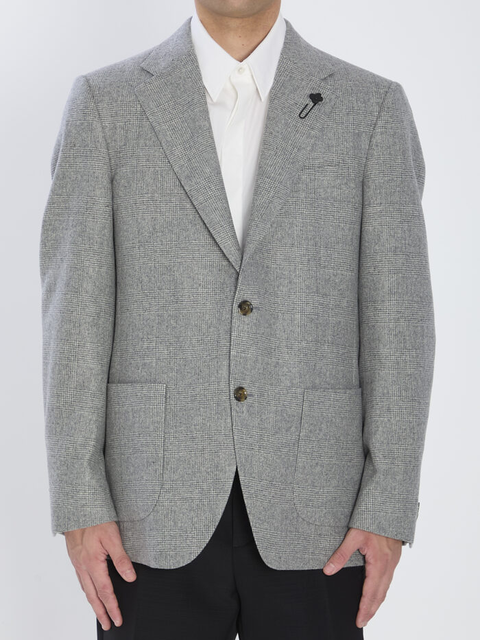 Lardini Jacket in virgin wool and cashmere