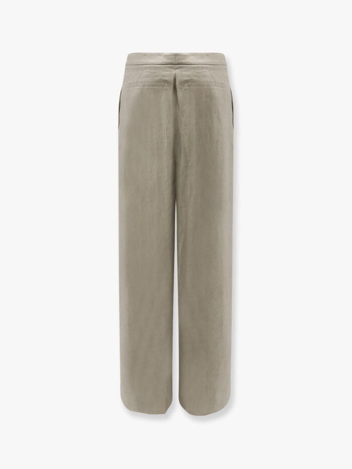 Lardini Linen Trouser With Pinces