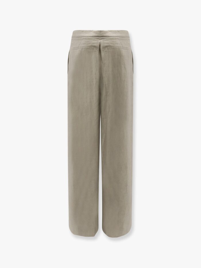 Lardini Linen Trouser With Pinces