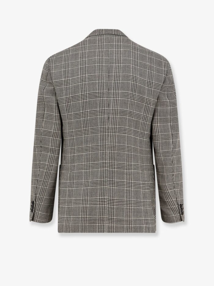 Lardini Roma Double-breasted Virgin Wool Blazer