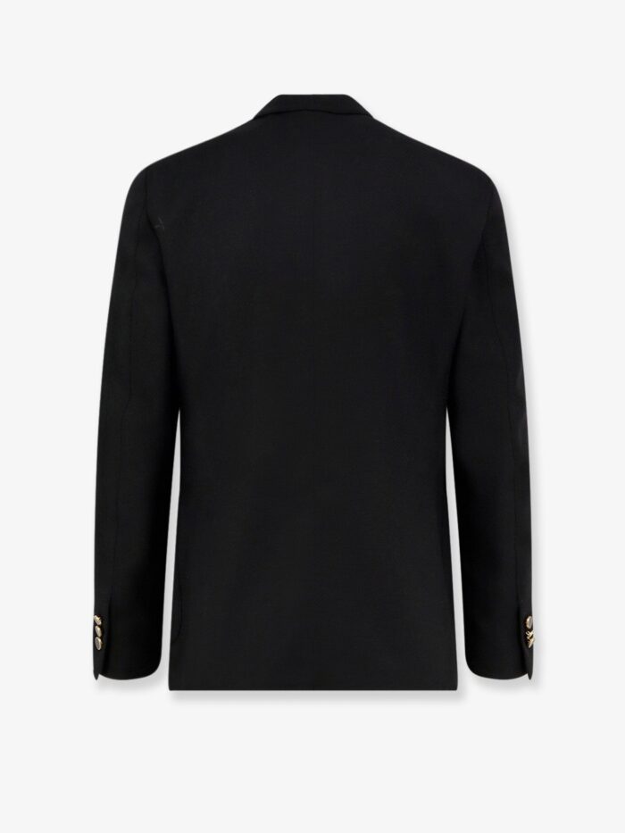 Lardini Roma Double-breasted Wool Blazer
