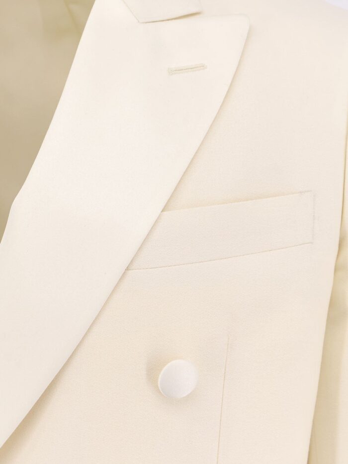 Lardini Virgin Wool Tuxedo With Satin Lapel